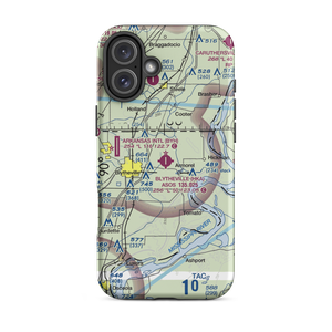 Blytheville Municipal Airport (HKA) VFR Sectional  Tough iPhone Case