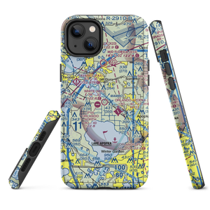 Bob White Field (X61) VFR Sectional  Tough iPhone Case