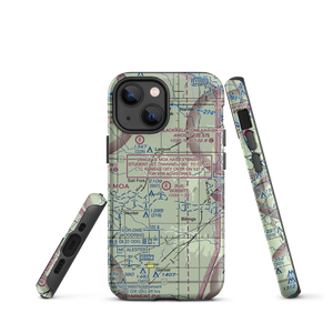 Bobbitt Airport (02OK) VFR Sectional  Tough iPhone Case