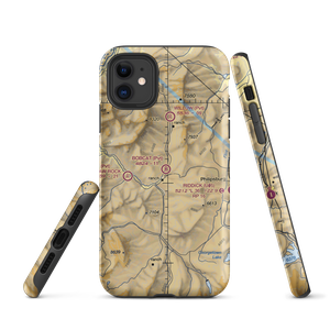 Bobcat Field (1MT6) VFR Sectional  Tough iPhone Case