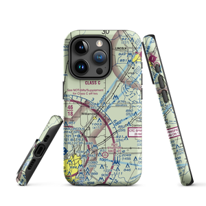 Bock Farms Airport (3LS7) VFR Sectional  Tough iPhone Case