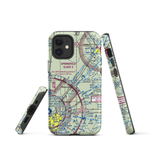 Bock Farms Airport (3LS7) VFR Sectional  Tough iPhone Case