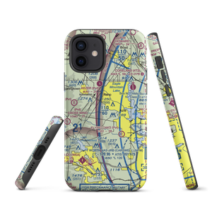 Boe-Wrinkle Airport (28TS) VFR Sectional  Tough iPhone Case