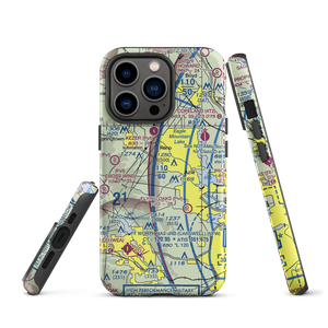 Boe-Wrinkle Airport (28TS) VFR Sectional  Tough iPhone Case