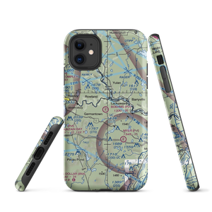 Boehm's Field (2PA1) VFR Sectional  Tough iPhone Case