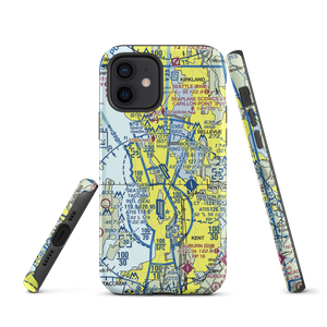 Boeing Field King County International Airport (BFI) VFR Sectional  Tough iPhone Case