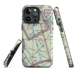 Boening Brothers Airport (7TE9) VFR Sectional  Tough iPhone Case