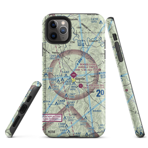 Boggs Field Airport (USW) VFR Sectional  Tough iPhone Case