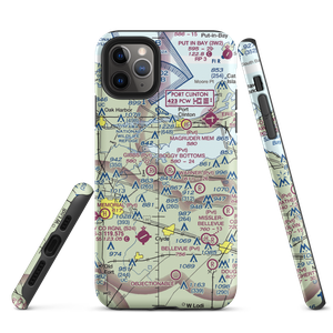 Boggy Bottoms Airport (18OI) VFR Sectional  Tough iPhone Case