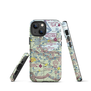 Boggy Bottoms Airport (18OI) VFR Sectional  Tough iPhone Case