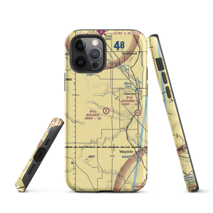 Bogner Field (SD71) VFR Sectional  Tough iPhone Case