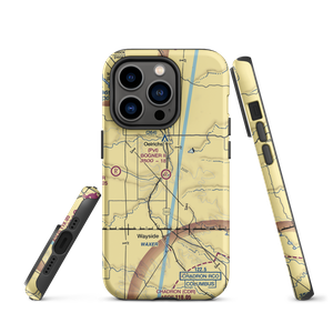 Bogner No Ii Airport (1SD6) VFR Sectional  Tough iPhone Case