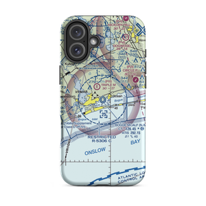 Bogue Field Mcalf Airport (NJM) VFR Sectional  Tough iPhone Case