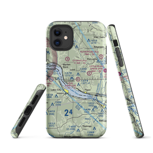 Bogus Creek Airport (WI75) VFR Sectional  Tough iPhone Case