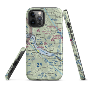 Bogus Creek Airport (WI75) VFR Sectional  Tough iPhone Case
