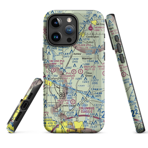 Bohannan Airport (2OH0) VFR Sectional  Tough iPhone Case