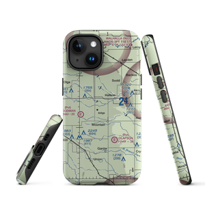 Bohn Airstrip (1NA0) VFR Sectional  Tough iPhone Case