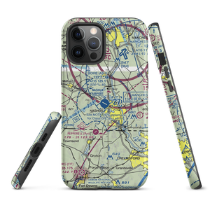 Boire Field (ASH) VFR Sectional  Tough iPhone Case