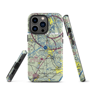 Boire Field (ASH) VFR Sectional  Tough iPhone Case