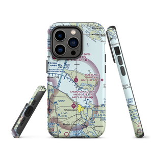 Bois Blanc Airport (6Y1) VFR Sectional  Tough iPhone Case