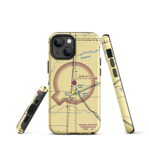 Boise City Airport (17K) VFR Sectional  Tough iPhone Case