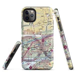 Boisselle's Strip (3AK8) VFR Sectional  Tough iPhone Case