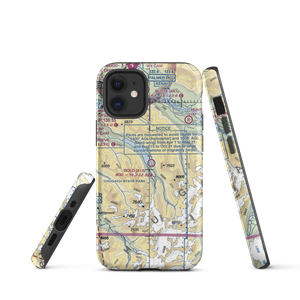 Bold Airport (A13) VFR Sectional  Tough iPhone Case