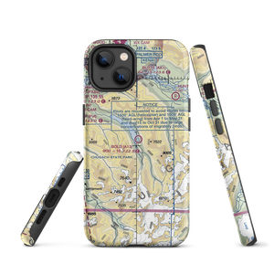 Bold Airport (A13) VFR Sectional  Tough iPhone Case