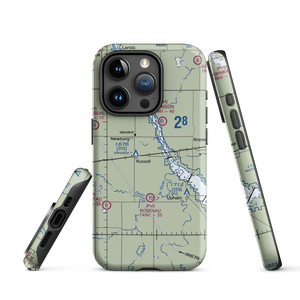 Boll Brothers Airstrip (NA03) VFR Sectional  Tough iPhone Case