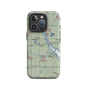 Boll Brothers Airstrip (NA03) VFR Sectional  Tough iPhone Case