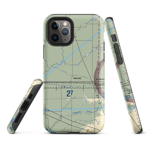 Bollweg Farm Airport (2SD3) VFR Sectional  Tough iPhone Case