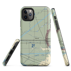 Bollweg Farm Airport (2SD3) VFR Sectional  Tough iPhone Case