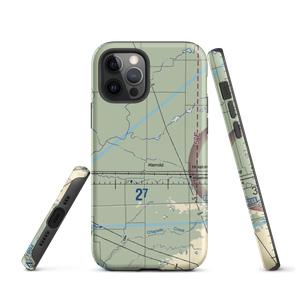 Bollweg Farm Airport (2SD3) VFR Sectional  Tough iPhone Case