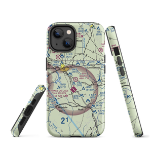 Bolton Airport (1TE3) VFR Sectional  Tough iPhone Case