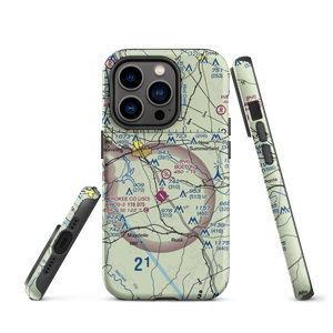 Bolton Airport (1TE3) VFR Sectional  Tough iPhone Case