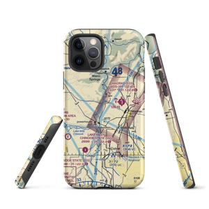 Bombay Farms Airport (OG19) VFR Sectional  Tough iPhone Case