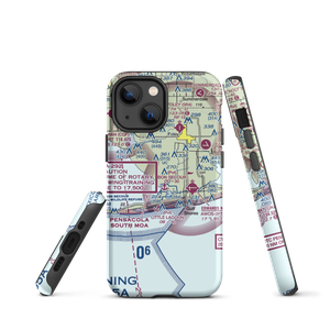 Bon Secour Seaplane Base (AL96) VFR Sectional  Tough iPhone Case