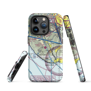 Bonny Doon Village Airport (CL77) VFR Sectional  Tough iPhone Case