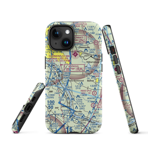 Boober Airport (45OH) VFR Sectional  Tough iPhone Case