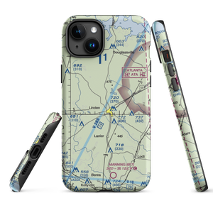Boon/Lovelace Airport (5TX8) VFR Sectional  Tough iPhone Case