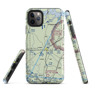 Boon/Lovelace Airport (5TX8) VFR Sectional  Tough iPhone Case