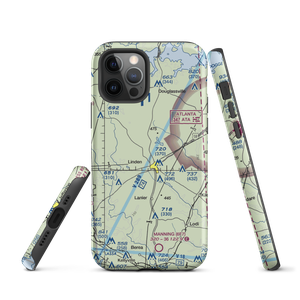 Boon/Lovelace Airport (5TX8) VFR Sectional  Tough iPhone Case