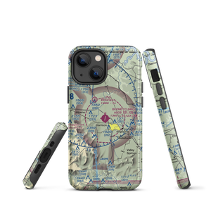 Boone County Airport (HRO) VFR Sectional  Tough iPhone Case