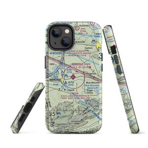 Booneville Municipal Airport (4M2) VFR Sectional  Tough iPhone Case