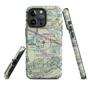 Booneville Municipal Airport (4M2) VFR Sectional  Tough iPhone Case