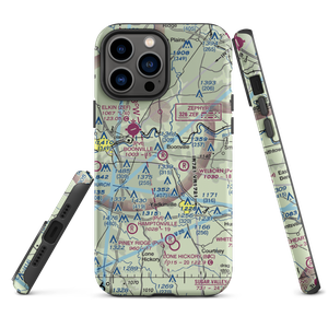 Boonville Airport (26NC) VFR Sectional  Tough iPhone Case