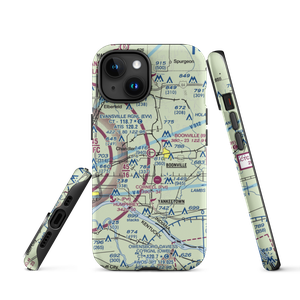 Boonville Airport (I91) VFR Sectional  Tough iPhone Case