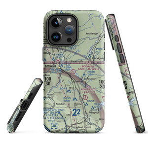 Boonville Inc Airport (1NK7) VFR Sectional  Tough iPhone Case