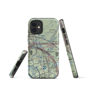 Boonville Inc Airport (1NK7) VFR Sectional  Tough iPhone Case