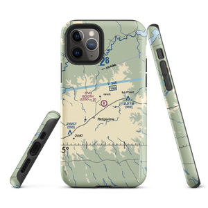 Booth Ranch Airport (SD36) VFR Sectional  Tough iPhone Case